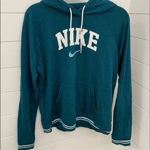Nike Woman’s Varsity Sweatshirt/ Size Medium/ Turquoise Blue